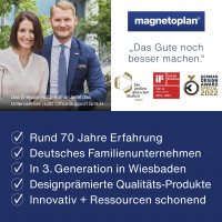 magnetoplan Design Whiteboard SP, 600 x 450mm 1200x900mm