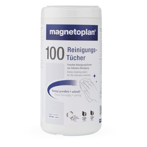 magnetoplan Damp cleaning wipes, 100 pcs