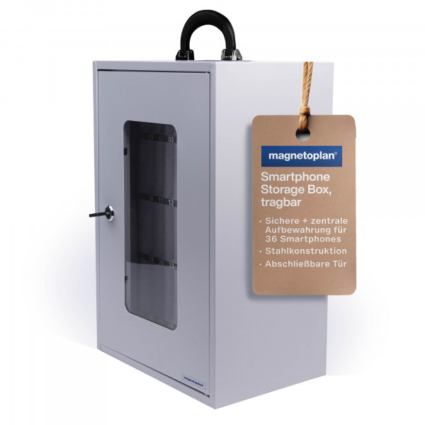 magnetoplan Smartphone Storage Box, tragbar,