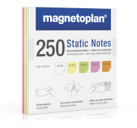 magnetoplan Static Notes, 100 x 100 mm, 250 pcs 100x100mm, 250 Stück