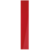 Design-Glasboard, magnetisch intensiv-rot / 100x600mm
