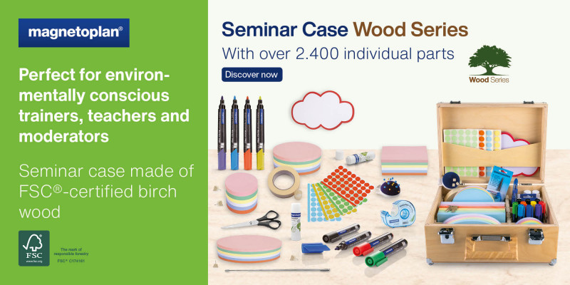 magnetoplan seminar bag, Wood Series