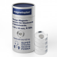 Design-Magnete Acryl auch für Glasboards