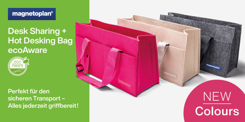 Desk Sharing & Hot Deking Bag ecoAware