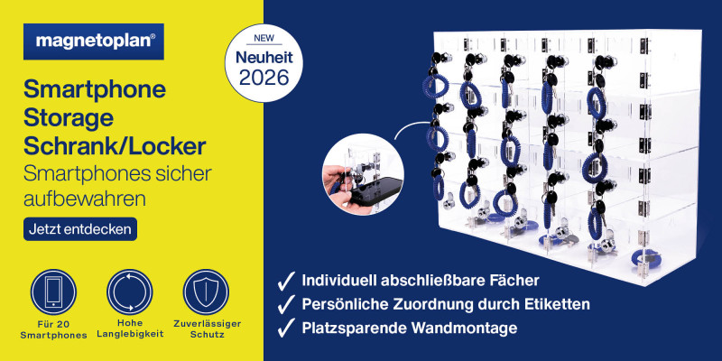 magnetoplan Storage Schrank/Locker, acryl