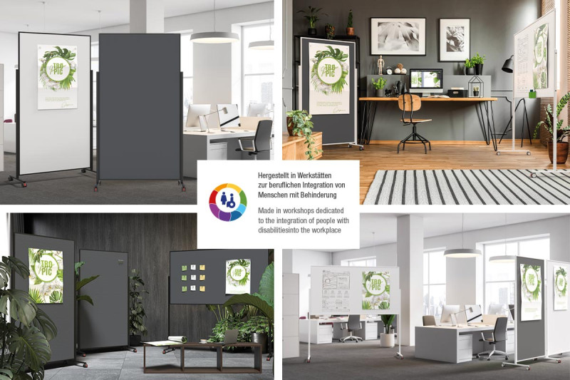 magnetoplan Whiteboard VarioPin