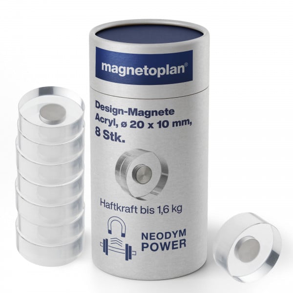 magnetoplan Design-Magnete Acryl