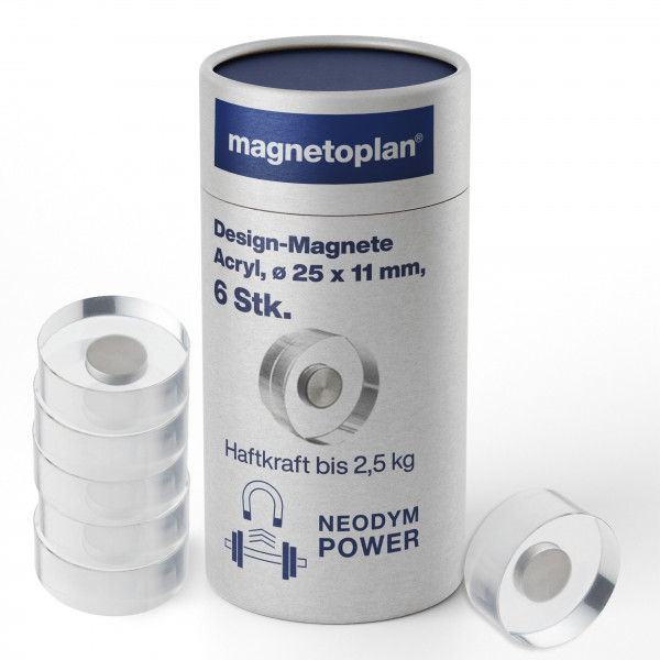 magnetoplan Design-Magnete Acryl
