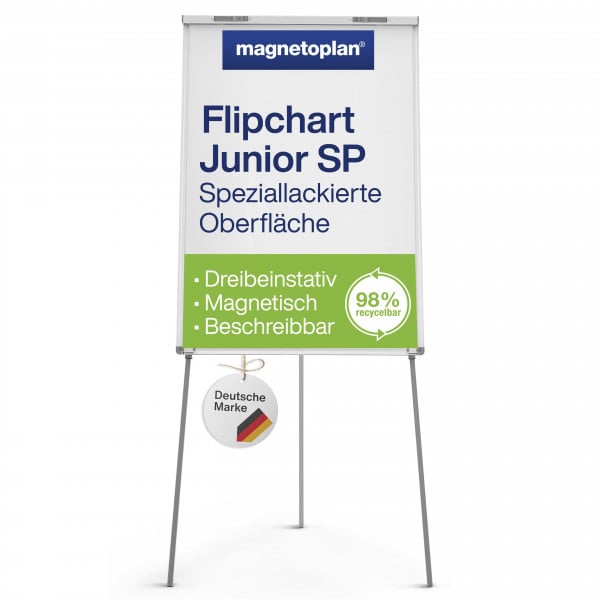 magnetoplan flipchart Junior SP, 680 x 1045mm