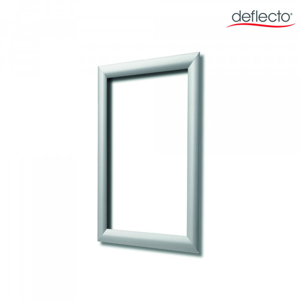 deflecto Snap Frame Sign Holder waterproof, A4, silver